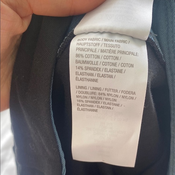 Women with Control Black High Waisted Pants/Leggings - Picture 5 of 5